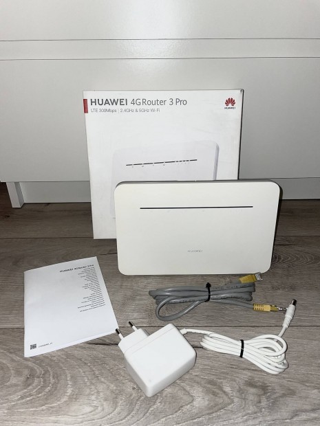 Huawei 4G Router 3 Pro 300Mbps Sim krtys otthoni wifi router. 