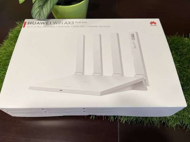 Huawei AX3 WiFi6 Router, Quad-Core CPU, 3000Mbps+