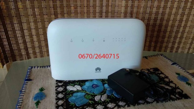 Huawei B715s-23c CAT9 4G+ SIM krtys router + VoIP kliens