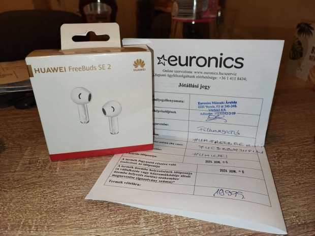 Huawei Freebuds SE 2 Teljesen j bontatlan! 2 v gyrti garancia!