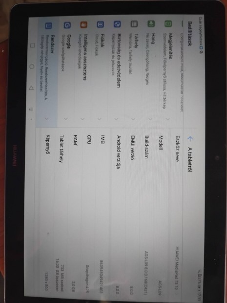Huawei Ipad T3 10 es