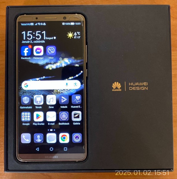 Huawei Mate10 Pro 128 GB mobil elad