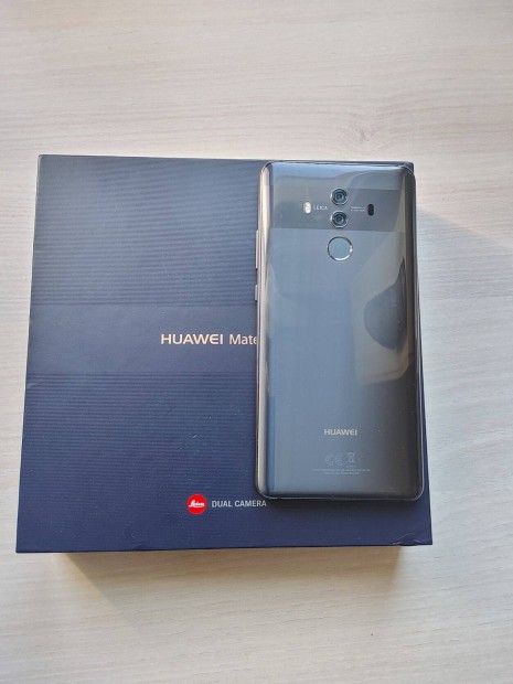 Huawei Mate 10 Pro, Titanium Gray, 6/128 GB, jszer, + Ajndkok