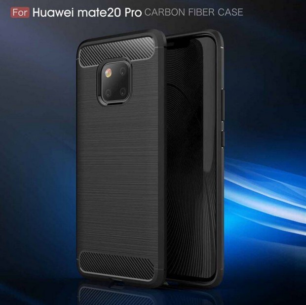 Huawei Mate 20 Lite karbon textrs Armor tsll telefontok