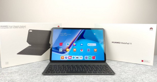 Huawei Matepad 11 + Huawei billentyzetes tok, 120 Hz, Snapdragon