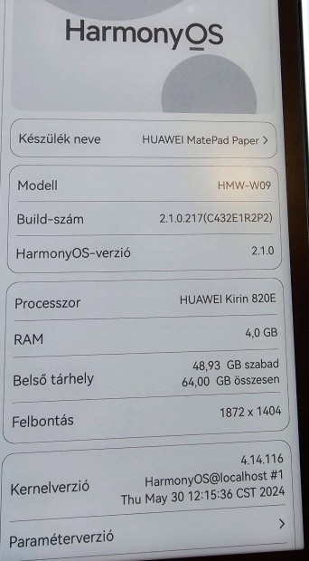 Huawei Matepad Paper