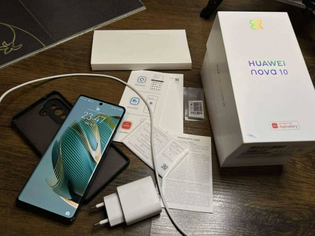 Huawei Nova 10 128GB 8GB RAM 60Mp Dual krtyafggetlen Mobiltelefon