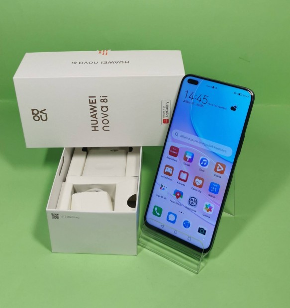 Huawei Nova 8i 128GB Silver Dual Simes szp mobiltelefon elad!