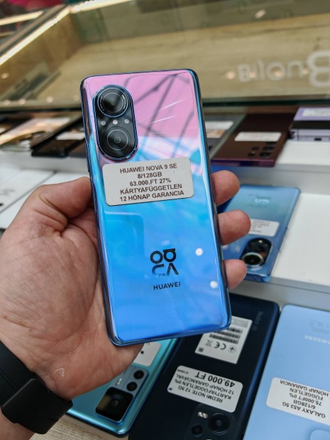 Huawei Nova 9 SE Kk 128GB Krtyafggetlen Garancival 