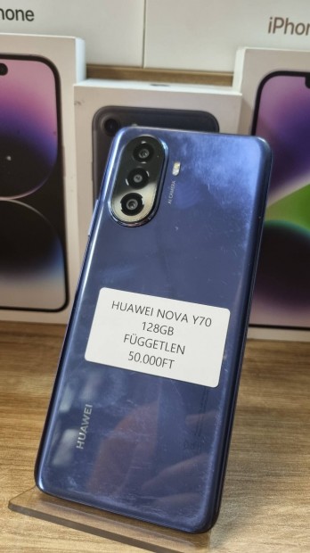 Huawei Nova Y70 128GB Fggetlen Akci 