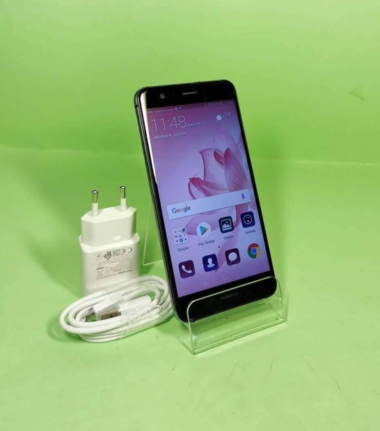 Huawei P10 Lite 32GB Fekete Krtyafggetlen jl mkd mobiltelefon el