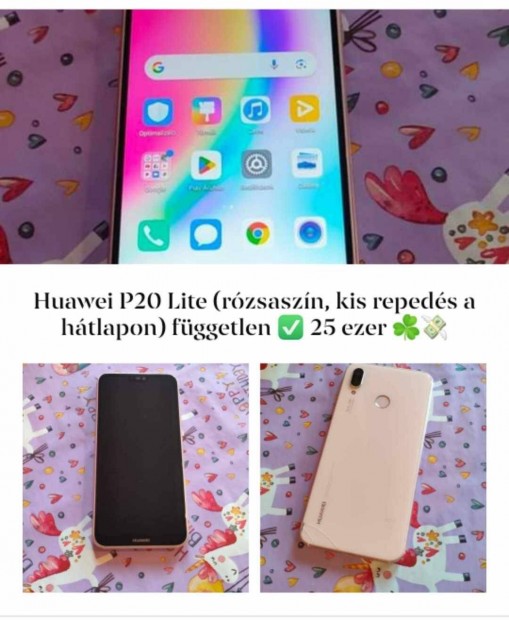 Huawei P20 Lite Ritkasg!!