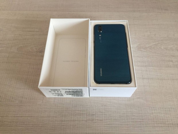 Huawei P20, Midnight Blue, 128 GB, Dual SIM, jszer, Ajndkokkal