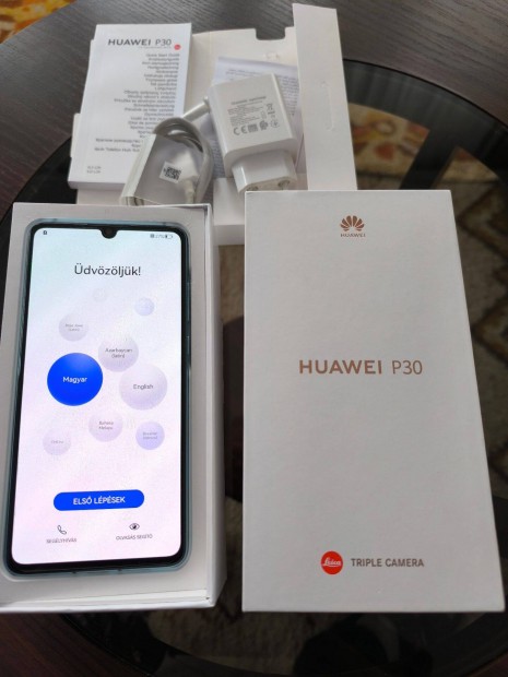 Huawei P30 6/128Gb /ELE-L29 (nem a lite) szp llapotban elad