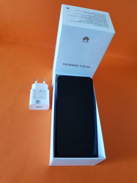 Huawei P30 Lite 128GB Blue Krtyafggetlen szp llapot mobiltelefon