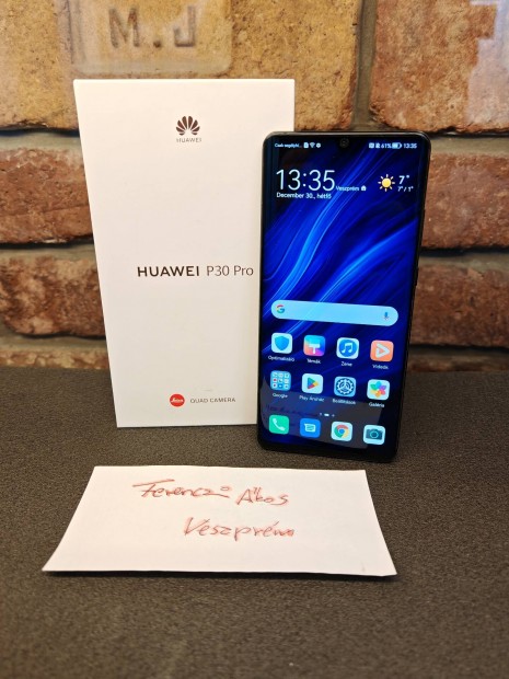 Huawei P30 Pro 6/128Gb dual sim megkmlt llapot