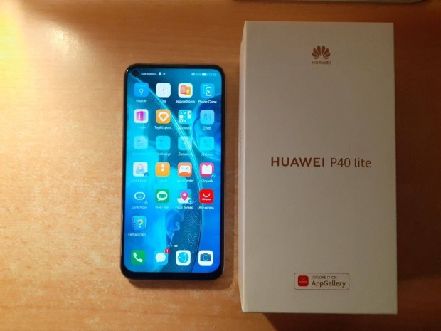 Huawei P40 Lite 6/128GB Dual Fggetlen jszer Sakura Pink Garis !