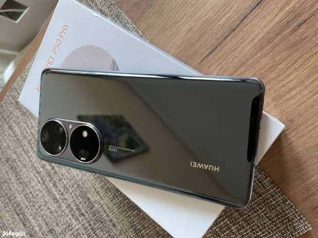 Huawei P50 Pro 256GB Black - Vadij llapot - Csere is lehet