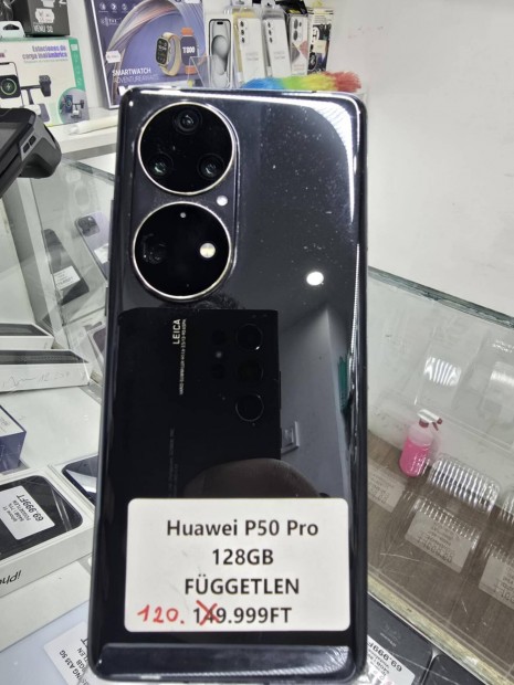 Huawei P50 Pro, 128GB, Fggetlen ,Akci 