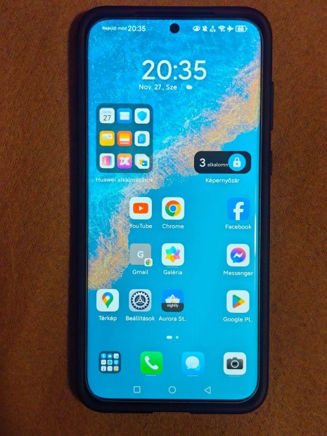 Huawei P60 Pro 8/256 GB, fggetlen, Google-val, 100% akkutelj