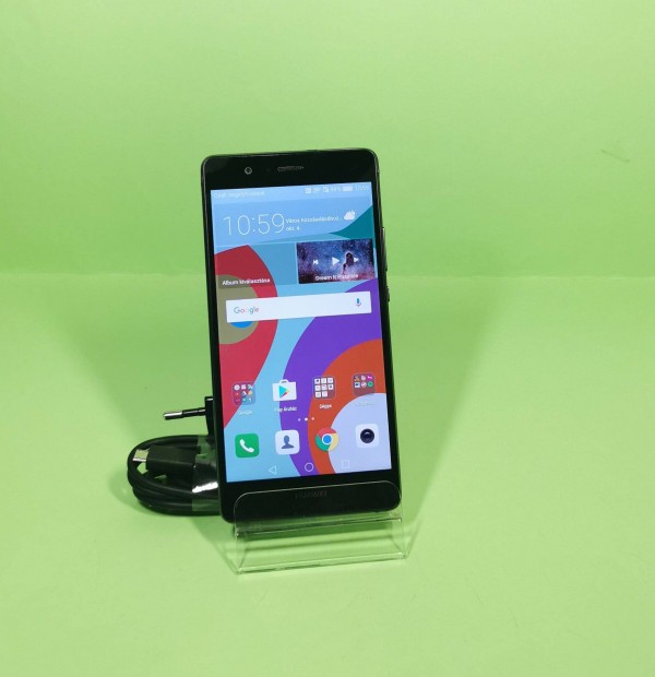 Huawei P9 lite 2016 16GB Fekete Krtyafggetlen Androidos mobiltelefon
