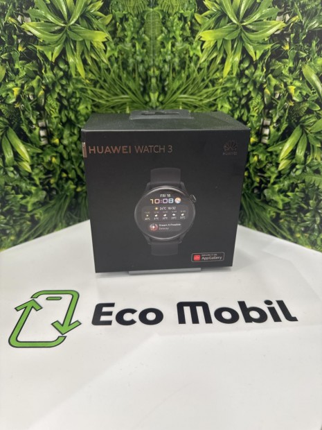 Huawei Watch 3 Krtyafggetlen, 12 h garancia