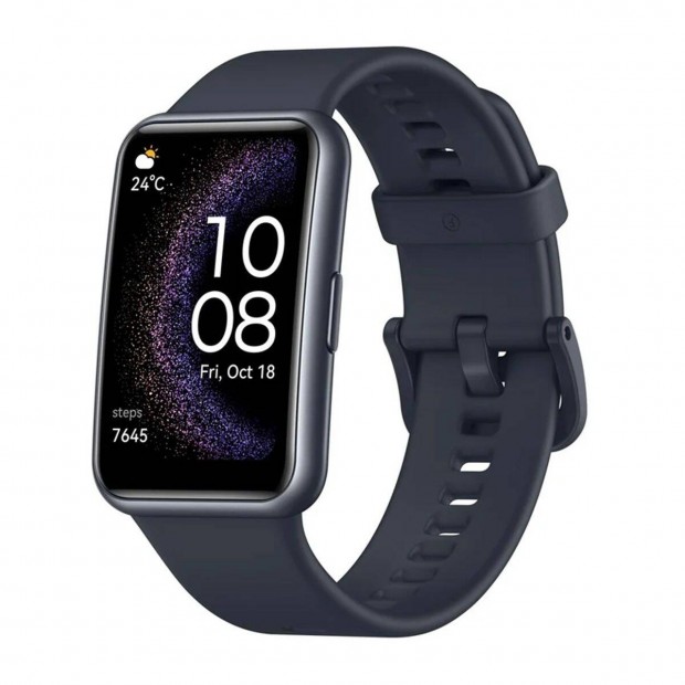 Huawei Watch Fit okosra dobozos 2 szjjal fekete