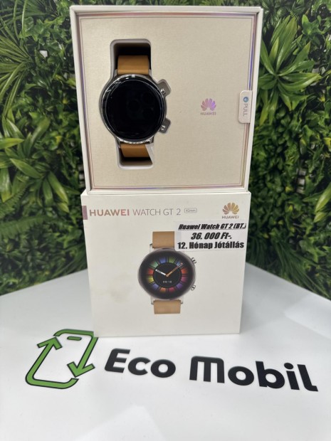 Huawei Watch GT2 42mm Krtyafggetlen, 12 h garancia