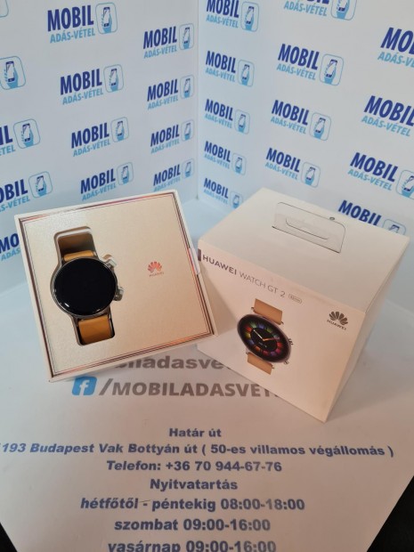 Huawei Watch GT2 Egyb, 12 h garancia