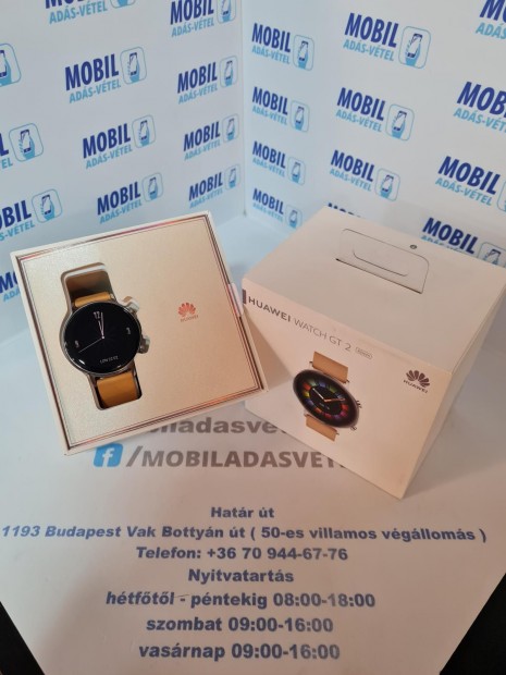 Huawei Watch GT2 Egyb, 12 h garancia