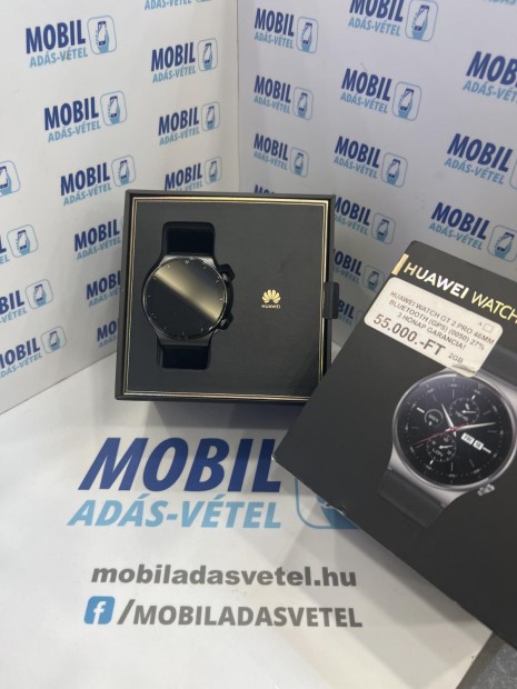 Huawei Watch GT2 Pro Egyb, 12 h garancia