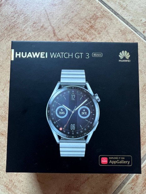 Huawei Watch GT3 46 mm Stainless Steel Fm szjjal elad