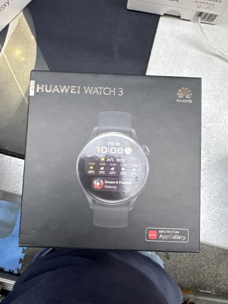 Huawei Watch GT 3 46mm Kártyafüggetlen 8 GB, 12 hó garancia