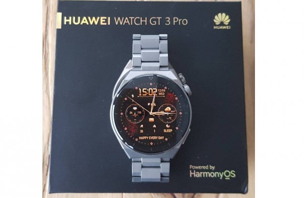 Huawei Watch GT 3 Pro Titnium okosra, Titnium ratok, Titnium szj