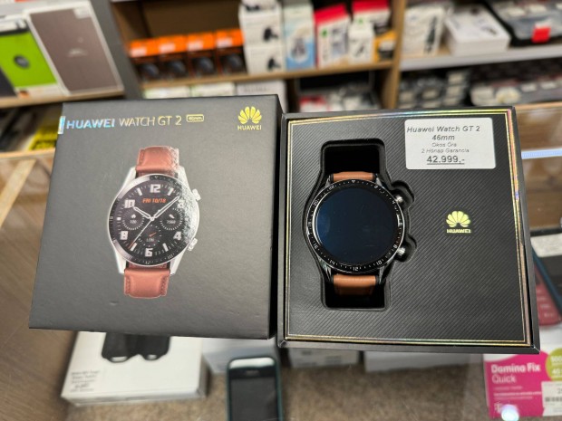 Huawei Watch Gt 2 46MM Okos ra 2H Garancia -10% Kedvezmny