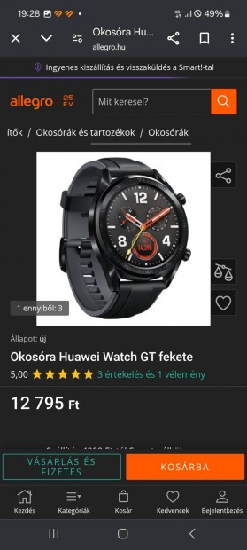 Huawei Watch Gt -5BA