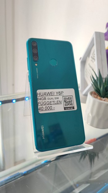 Huawei Y6P 64GB Fggetlen Dual Sim