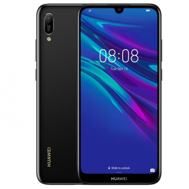 Huawei Y6 (2019) (32GB)  - Szn: Fekete