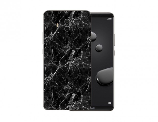 Huawei mate 10 - Fekete mrvny mints flia + 50 sznben