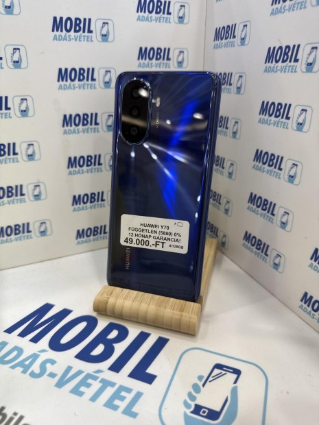 Huawei nova Y70 K�rtyaf�ggetlen 128 GB, 12 h� garancia