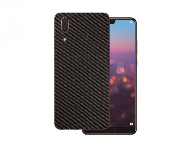 Huawei p20 - 3D fekete karbon flia + 50 sznben