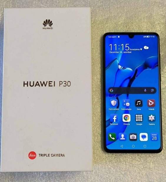 Huawei p30, gyri fggetlen