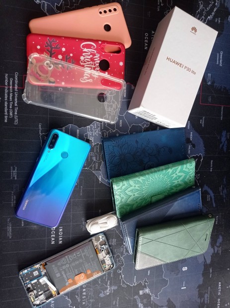 Huawei p30 lite 7 tokkal, extra kijelzvel