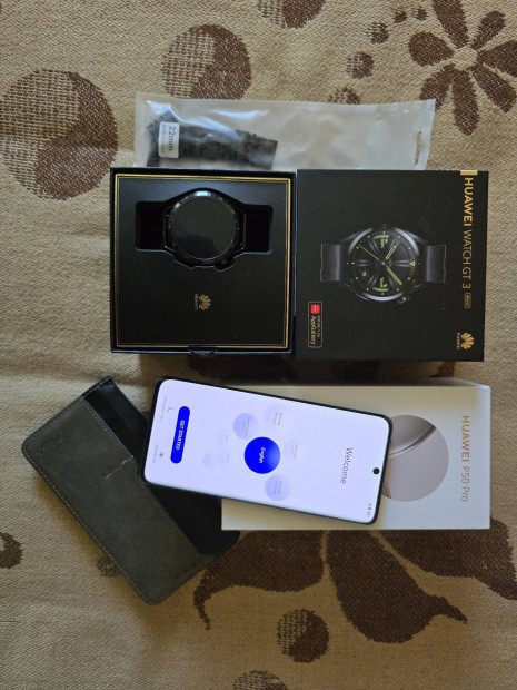 Huawei p50pro s watch gt3