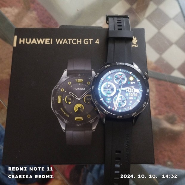 Huawei watch GT4 csere is..