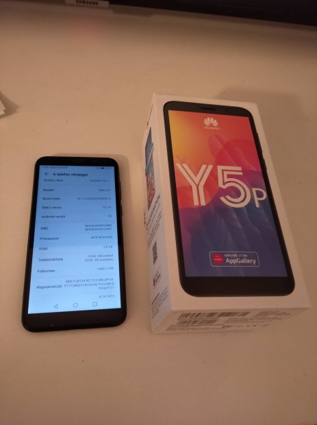 Huawei y5 P fggetlen jszer 32gb