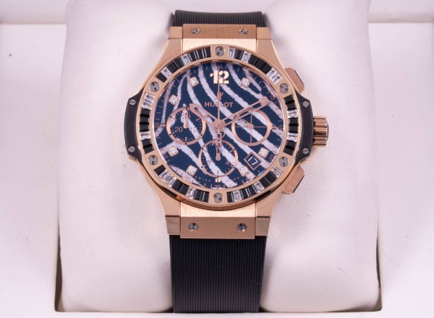 Hublot Big Bang Gold Zebra Diamonds
