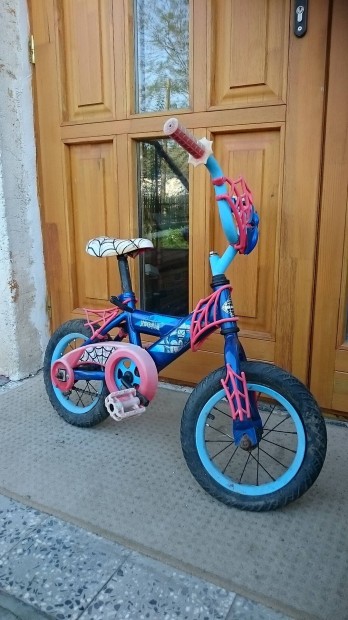 Huffy Pkember Spiderman gyermek kerkpr, bicikli, bringa 
