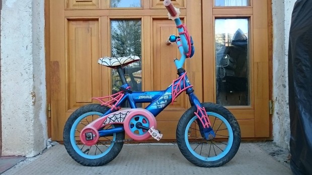 Huffy Pkember Spiderman gyermek kerkpr, bringa, bicikli 