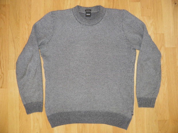 Hugo BOSS Lalberto Chunky Knit Eredeti Ffi Pulver - jsz - M - 169Eur